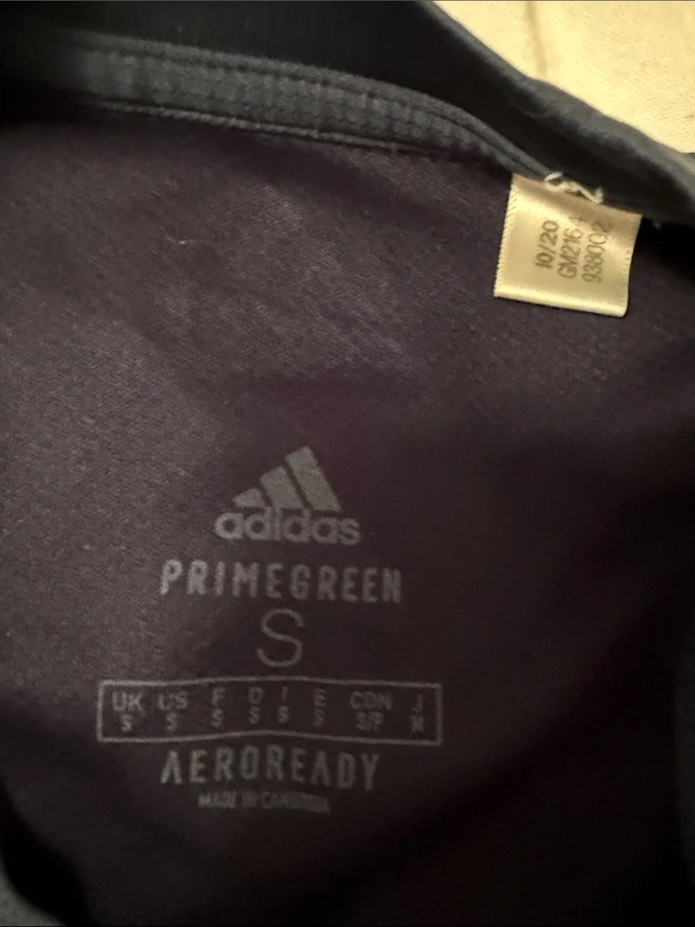 adidas Mens Logo Sports Tees- Small